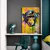 Slika opica v imitaciji umetniške slike - 40x60
