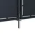 Vrtna vrata Čelik 350x125 cm Antracit