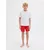 Jack & Jones Junior Šorts za dečake 12273841, Crveni