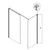 Tuš kabina WIN 140X80 -UNI B/1 CALYPSO 517670