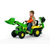 ROLLY TOYS traktor na pedale John Deere + prednji utovarivač + stražnja korpa
