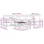 Set vanjskih sofa 6 pcs Bijela i antracit 79 x 79 x 37 cm