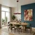 Luster na sajli MISTIC 1xGX53/15W/230V bordo