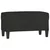 Klupa crna 70x35x41 cm od tkanine