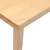 Klupa 90 cm puna drvena guma