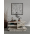 Hanah Home Klub sto Skull, 80x40x80 cm, Prljavo beli