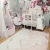Decormat Vinilna preproga Beli in roza marmor 100x150 cm