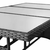 Vrtni stol crni 170 x 80 x 74 cm od poliratana