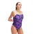 Womens swimwear speedo allover digital lattice back hyper lights
