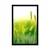 Plakat stebla trave v zeleni varianti - 40x60 black
