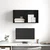 Set TV komoda Crni hrast 37 x 37 x 72 cm Konstruirano drvo