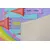 Conceptum Hypnose Tepih KHMFESTO0022KECE, 100x200cm, Šareni
