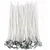 INF Sveče Wicks 200 paketov White 20 cm, (21278299)