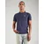 PUMA Majica T7 mornarska/bela