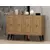 HANAH HOME Komoda Hartin Sapphire Oak Gold