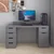 Hanah Home radni sto Alen 150cm 5 Drawer Cabinet, 150 cm, antracit