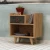 Lessentiel Maison Noćni ormarić Polla 50x52x40cm Hrast-Tamnosivi