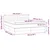 Vidaxl Box spring postelja z vzmetnico taupe 160x200 cm blago