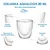 shumee Termo kozarci Aqualogis 80 ml