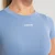 GymBeam Women‘s Flow Crop Top Azure