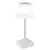 Globo 28061W - LED stona lampa XAYDEN, prigušiva, punjiva i dodirna, LED/2W/5V 800 mAh, bela