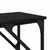 Konzolna stolica Crni hrast 180 x 30 x 75 cm Konstruirano drvo