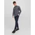 JACK & JONES Chino hlače MARCO, modra