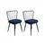 Hanah Home Yildiz 944 V4 Stolice, Plave