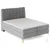 Boxspring postelja Lexi - 160x200 cm - tkanine Loris