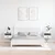 vidaXL Posteljne mize 2 pcs Bela 38 x 36 x 29.5 cm Masivno borovo les