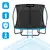 THUNDER Trampolin vrtni – 244 cm, z notranjo varnostno mrežo, lestev, komplet THUNDER ULTRA 8FT BLUE, (5000115954)