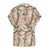 LASCANA Bluza  kostanj rjava / oliva / temno zelena / off-bela