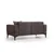 Atelier del Sofa Dvosed Horizon 85x77x170cm Tamnosivi