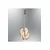 Opviq luster Alabaster 2869-3-03, LED 40 W, žuti