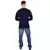 U.S. POLO ASSN. Pulover temno modra