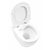 WC + Bidet CARTER BELI PODKROVNI set