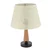 Opviq Stona lampa 302 Hazeran, 60 W, 43 cm, Bela