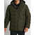 Sinsay - Puffer jakna s kapuljačom - maslina
