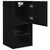 Zidni TV ormari Zidne 2 pcs Crni hrast 30,5 x 30 x 60 cm