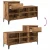 Ormar za cipele Staro drvo 102 x 36 x 60 cm Konstruirano drvo
