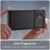 Techsuit - Carbon Silicone maska za Xiaomi Poco M5 - crna