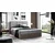 Boxspring postelja Wood 2 - 120x200 cm - temni hrast