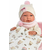 Llorens 73884 NEW BORN DOG - realistična beba lutka s punim tijelom od vinila - 40 c
