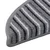 Samoljepljivi stepenasti ulošci 15 pcs Siva 56 x 17 x 3 cm