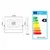Avide reflektor Slim LED SMD 1620lm 6K IP65 20W crni