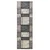 vidaXL Preproga runner LESAKA Rjava 80 x 200 cm Diamantni žamet