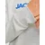 JACK & JONES Majica JJALVIS  modra / pegasto siva