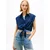 Tommy Jeans Bluza temno modra