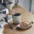 GLADELIG Skodelica za espresso, siva, 10 cl