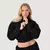 GymBeam Women‘s NEO Zip-Up Sweatshirt Black